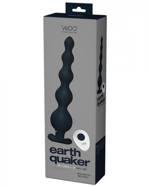 Vedo Earth Quaker Anal Vibe Just Black