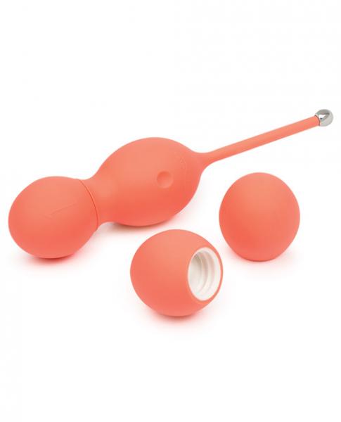 We-Vibe Bloom Coral Kegel Balls Orange