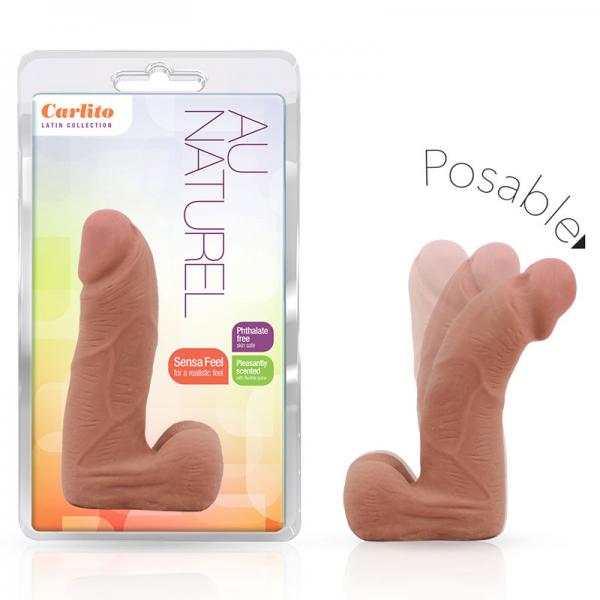 Carlito Dual Density 5.5 inches Tan Dildo