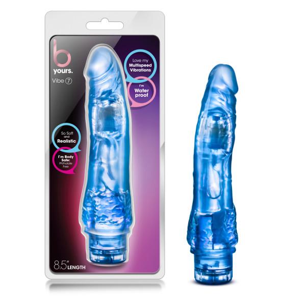 B Yours Vibe 7 Realistic Vibrating Dildo