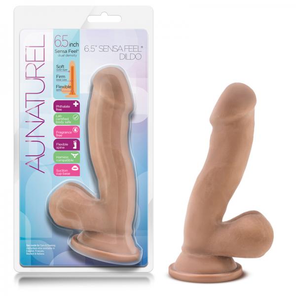 Au Naturel 6.5 inches Sensa Feel Dildo