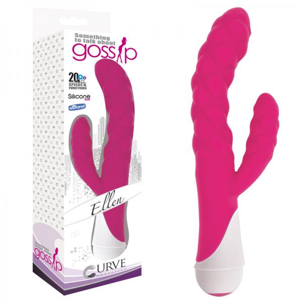 Gossip Ellen Silicone Rabbit Vibrator