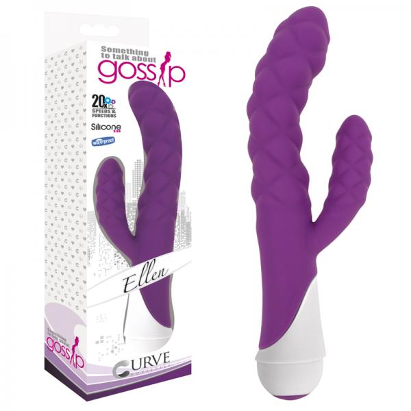 Gossip Ellen Silicone Rabbit Vibrator