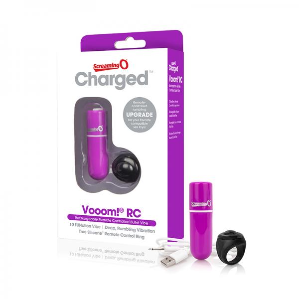 Charged Vooom Remote Control Bullet Vibrator