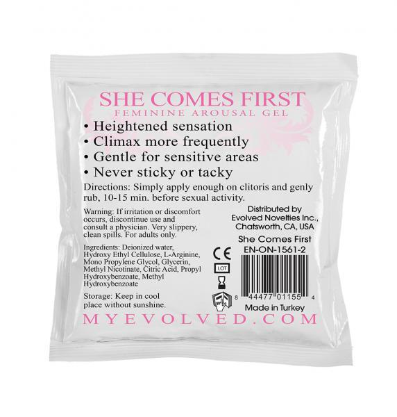 One Night Stand She Comes First Arousal Gel .08oz