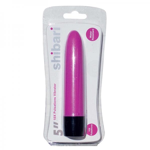 Shibari 10X Pulsations Vibrator 5 inches