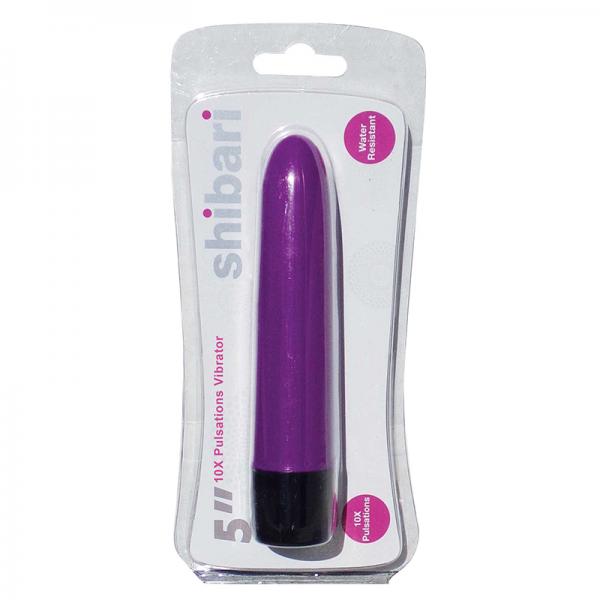 Shibari 10X Pulsations Vibrator 5 inches