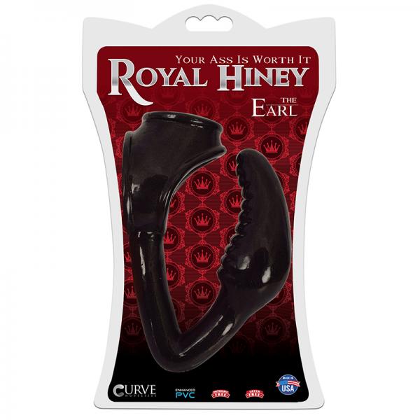 Royal Hiney Red The Earl Cock Ring Anal Plug Combo