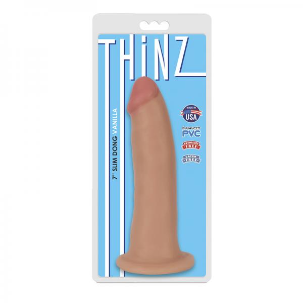 Thinz 7 inches Slim Realistic Dong with Suction Cup