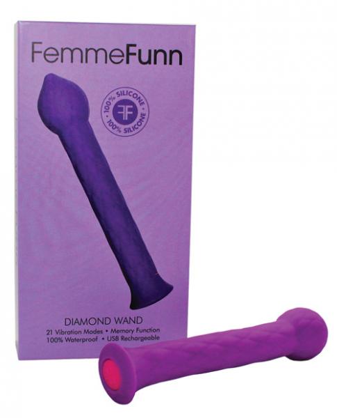 Femmefunn Diamond Wand Vibrator