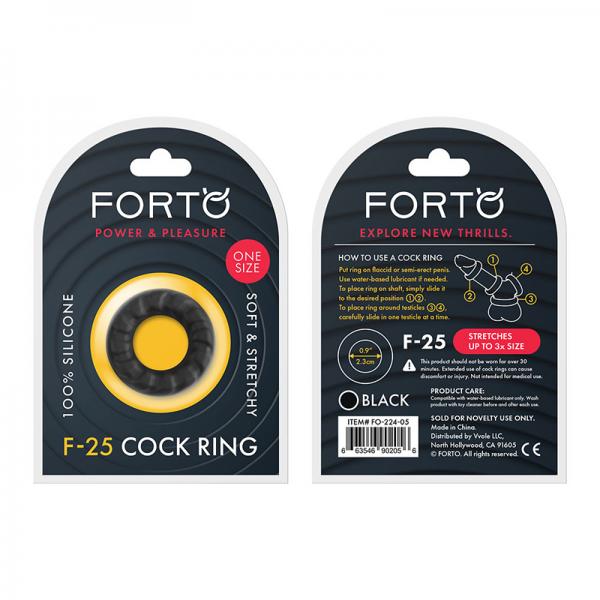 Forto F-25: 23mm 100% Liquid Silicone C-ring