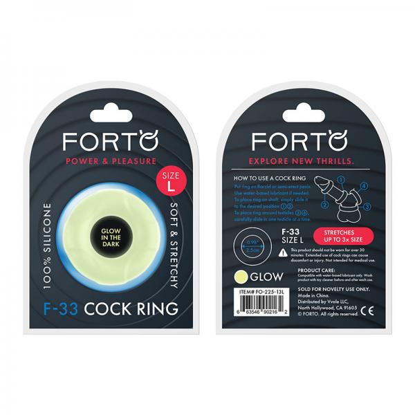 Forto F-33: 25mm 100% Liquid Silicone C-ring