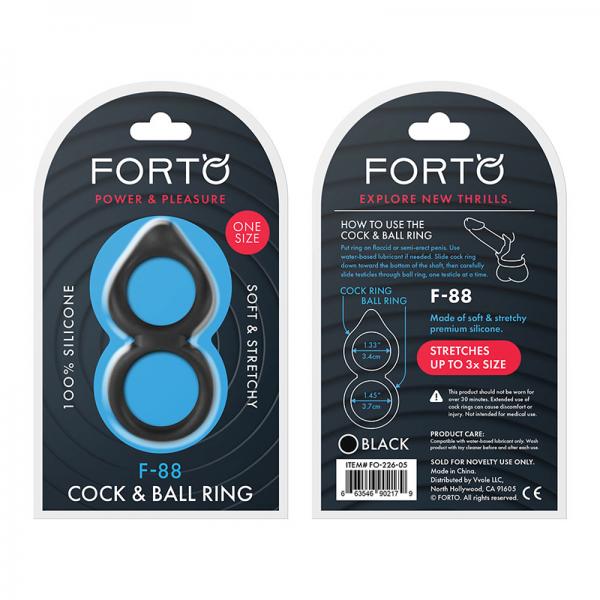 Forto F-88: Double Ring 100% Liquid Silicone