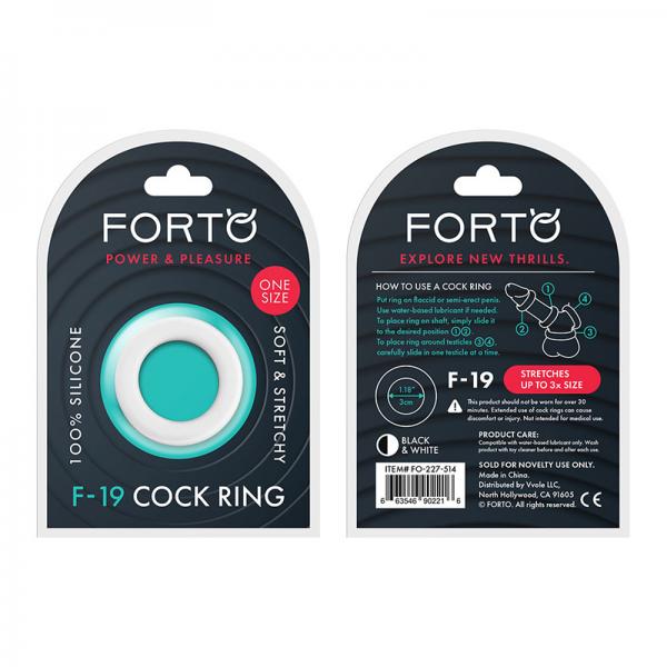 Forto F-19: 100% Liquid Silicone 2 Tone C-ring