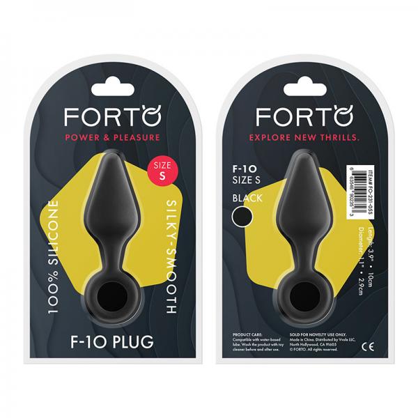 Forto F-10: Silicone Plug W/ Pull Ring Sm