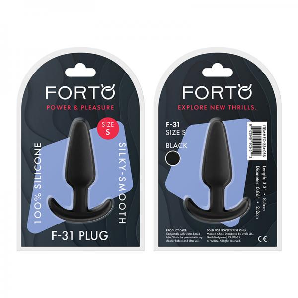 Forto F-31: 100% Silicone Plug Sm