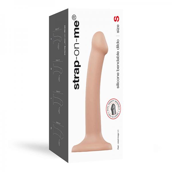 Strap-on-me Dual Density Bendable Dildo Small