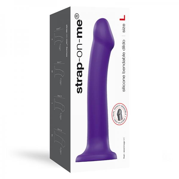 Strap-on-me Dual Density Bendable Dildo Large