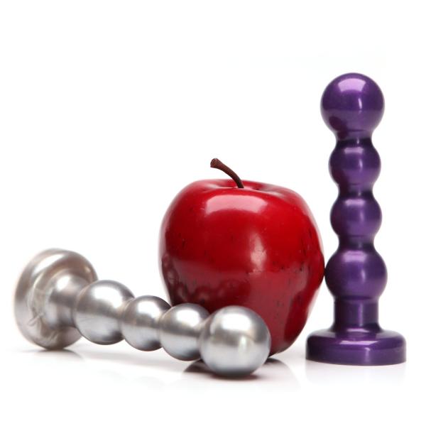 Planet Dildo  4 Balls - Midnight Purple