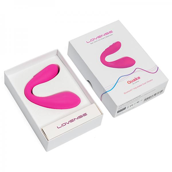 Lovense Quake Dual Stimulator Pink