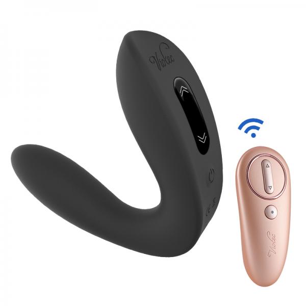 Hercules Remote C-shape Vibrating Plug Black