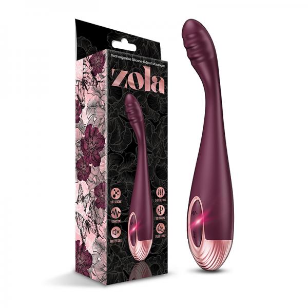 Zola Rechargeable Silicone Warming G-spot Massager