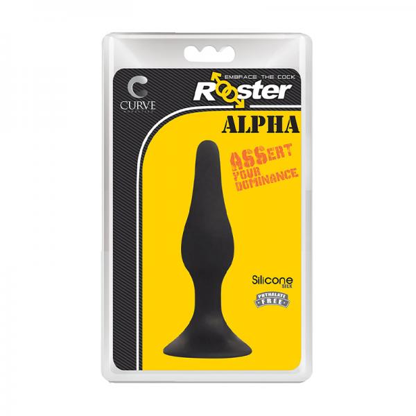 Rooster Alpha Anal Plug Black