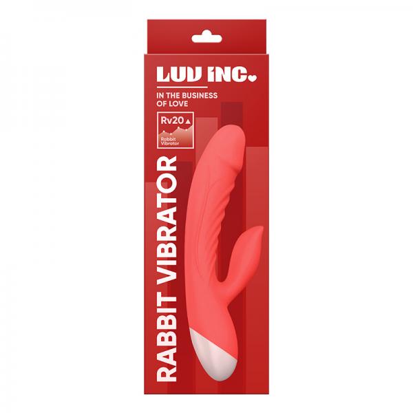 Luv Inc Rv20 Rabbit Vibrator Coral