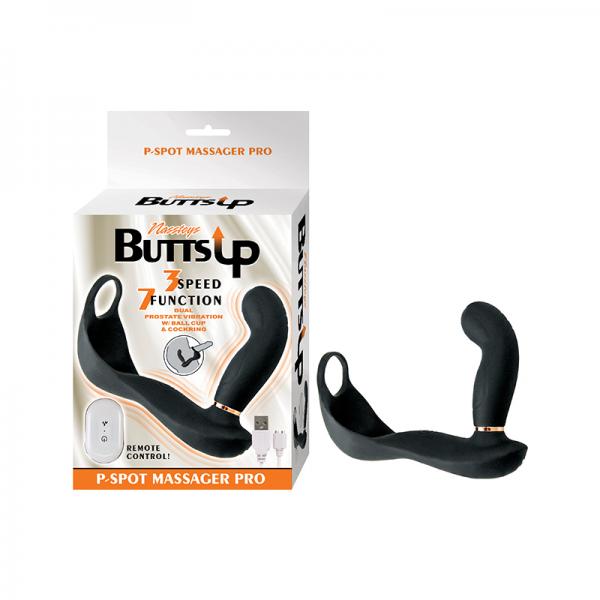 Butts Up P-spot Massager Pro Silicone Black