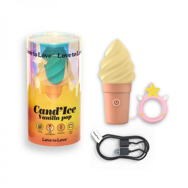 Love To Love Cand'ice Vibrator Vanilla