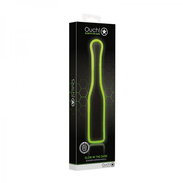 Ouch! Glow Paddle - Glow In The Dark - Green