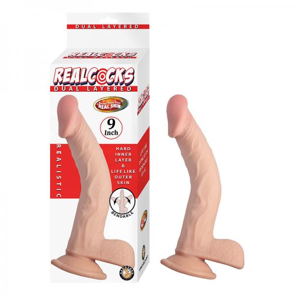 Realcocks Dual Layered 9 In. White