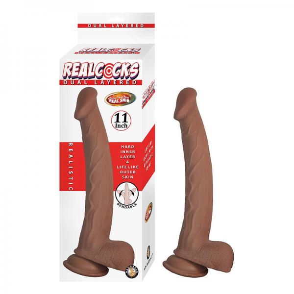 Realcocks Dual Layered 11 In. Brown