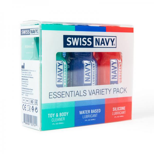 Swiss Navy Essentials Variety Pack 1 Oz.