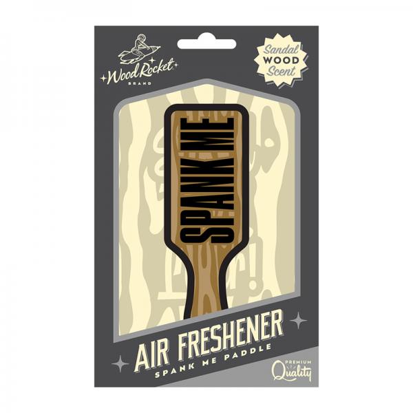 Wood Rocket Air Freshener Spank Me Paddle