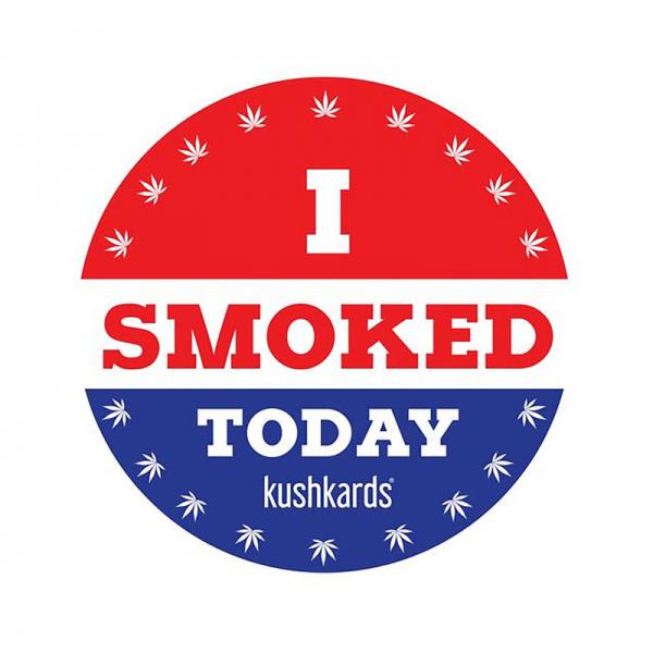 I Smoked Today Sticker 3-pack