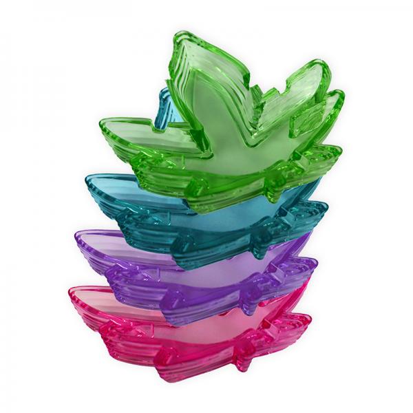 Ashtray 4-piece Pack Assorted Color