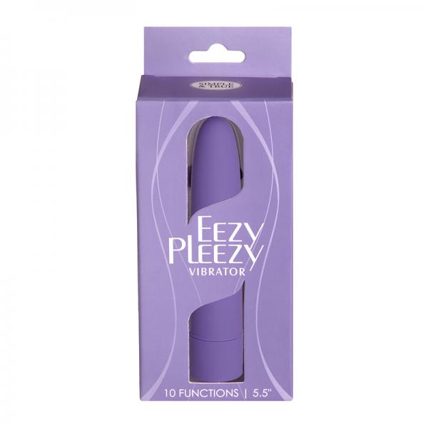 Simple & True Eezy Pleezy Classic Vibrator 5.5 In. Purple