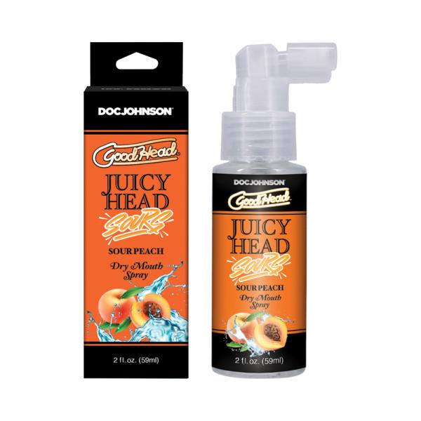 Goodhead Juicy Head Dry Mouth Spray Sour Peach 2oz