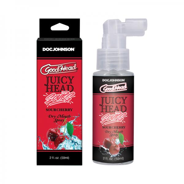 Goodhead Juicy Head Dry Mouth Spray Sour Cherry 2oz