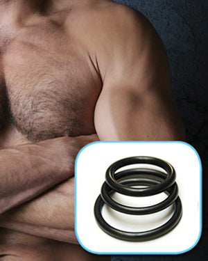 Rubber C Rings 3 Pack