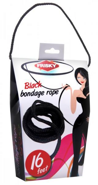 Flesh And Spirit Bondage Rope Black 16 Feet