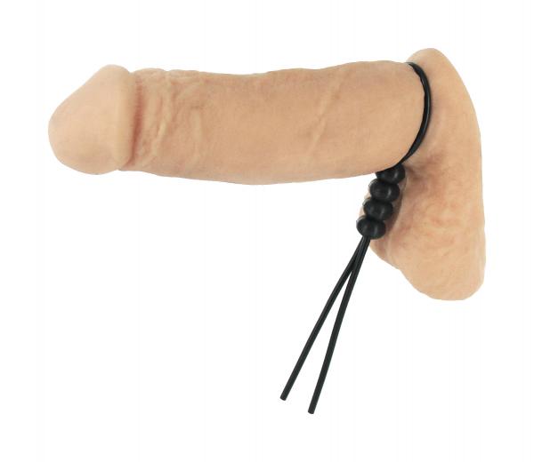 4-way Adjustable Cock And Ball Tie - Black