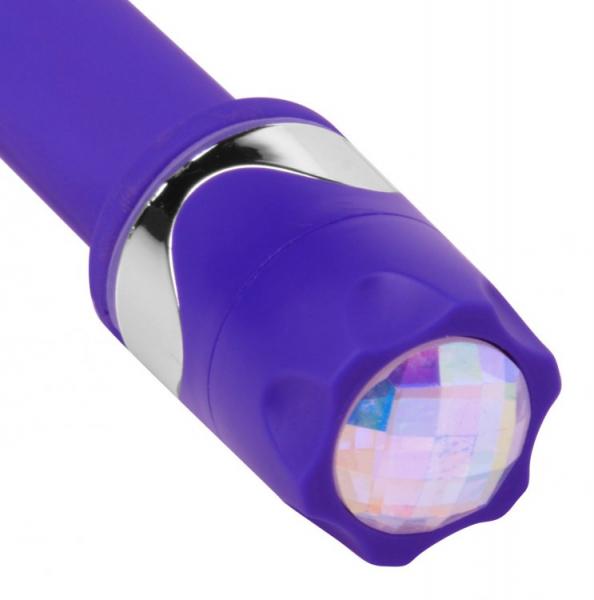 Sequin Series G-Spot Vibrator Wand Purple