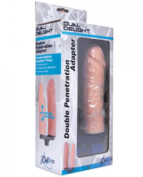 Dual Delight Sex Machine Double Penetrator Adapter