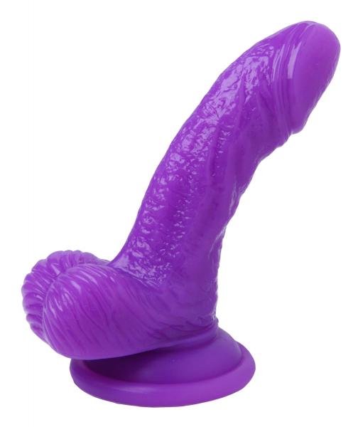 Silicone Curvy Realistic Mini Dildo 4 inches