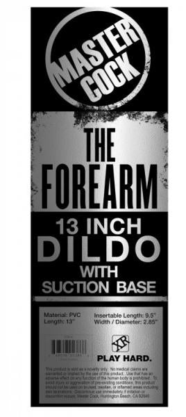 The Forearm Huge Suction Cup Dildo