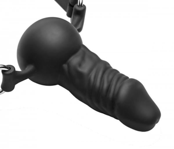 Suppressor Silicone Mini Face Banger Gag Black