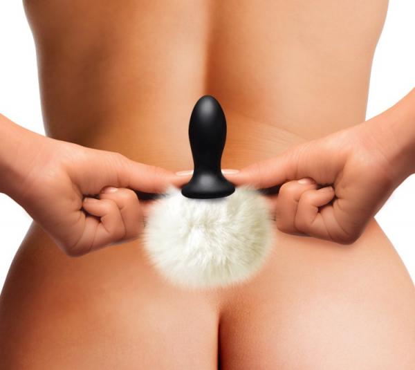 Tailz Bunny Tail Anal Plug Black