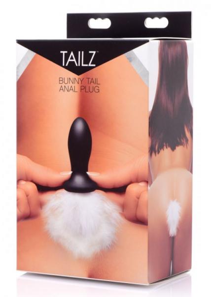 Tailz Bunny Tail Anal Plug Black